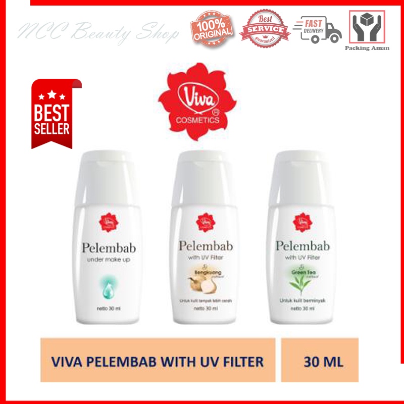 * NCC * Viva Pelembab Under Make Up dan UV Filter - Netto 30 ml