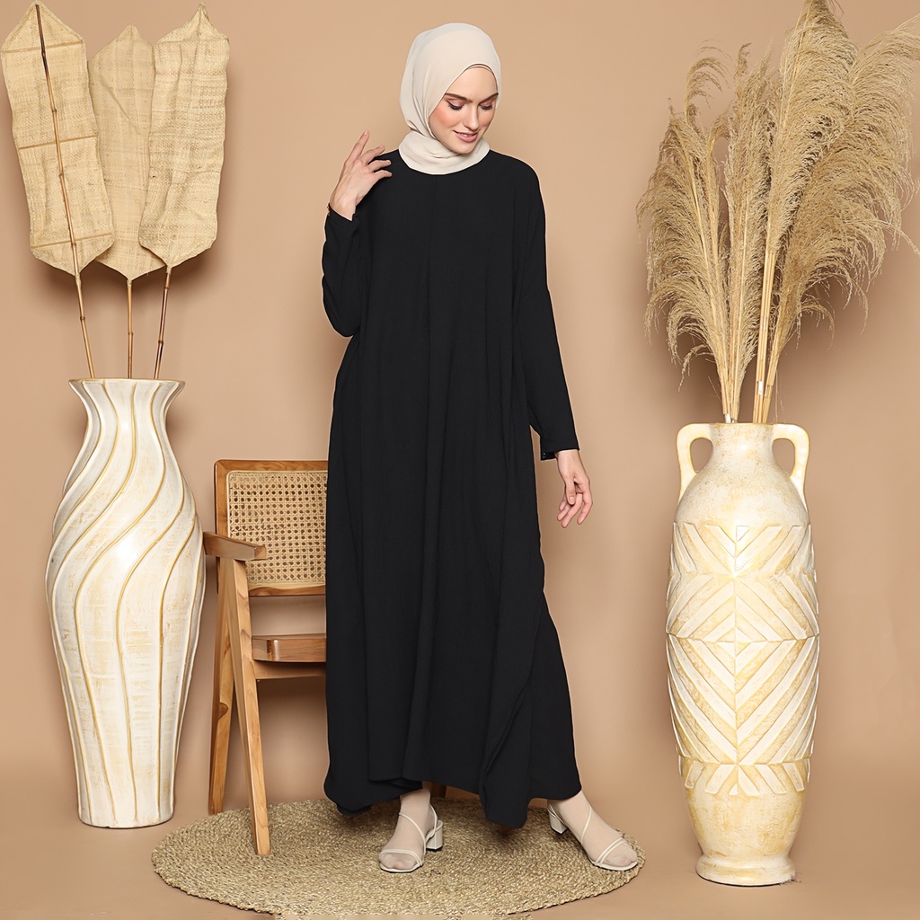 Gamis Abaya Polos - Farasya Abaya Dress Busana Muslimah - Abaya Turkey