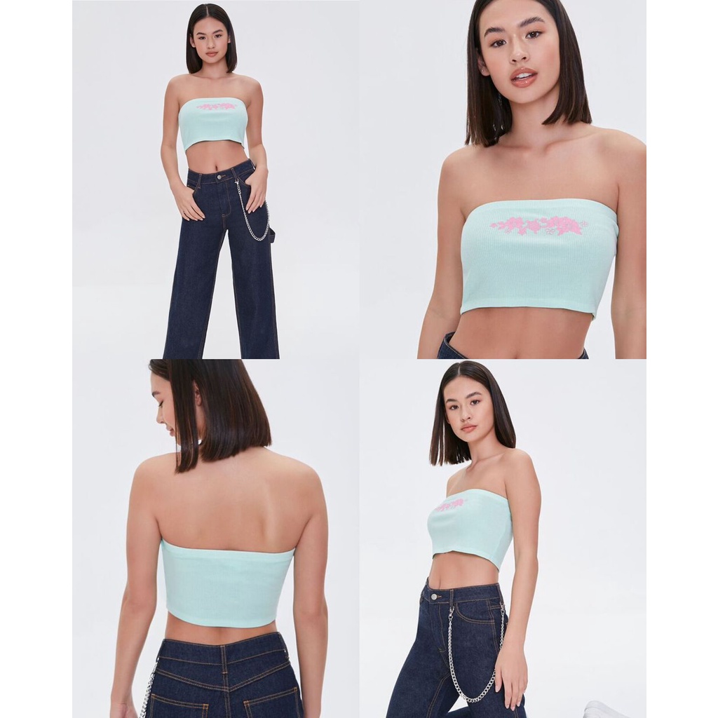 Forever21 Ribbed Tube Top