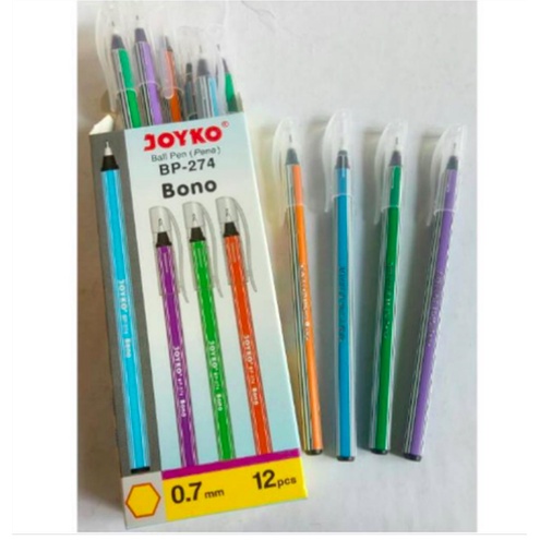 

ENISOO STORE - Bolpen Joyko BONO BP-274 / pulpen hitam / pena hitam
