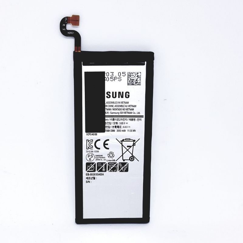 BATERAI SAMSUNG G930 GALAXY S7 FLAT BATTERY BATERE BATRE BATRAI BATRAY BATERAY BTR BAT BATT ORIGINAL