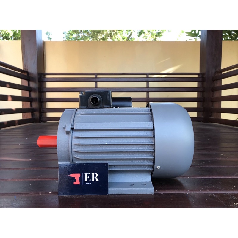 Dinamo Penggerak WIPRO 2 HP/PK 1Phase Rpm Rendah 1400 Electro Motor 4P