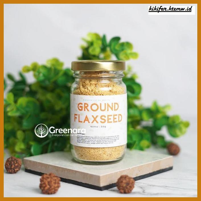 

GNIREKDOOF- GROUND FLAXSEED 50GR / FLAXSEED BUBUK -ORIGINAL.