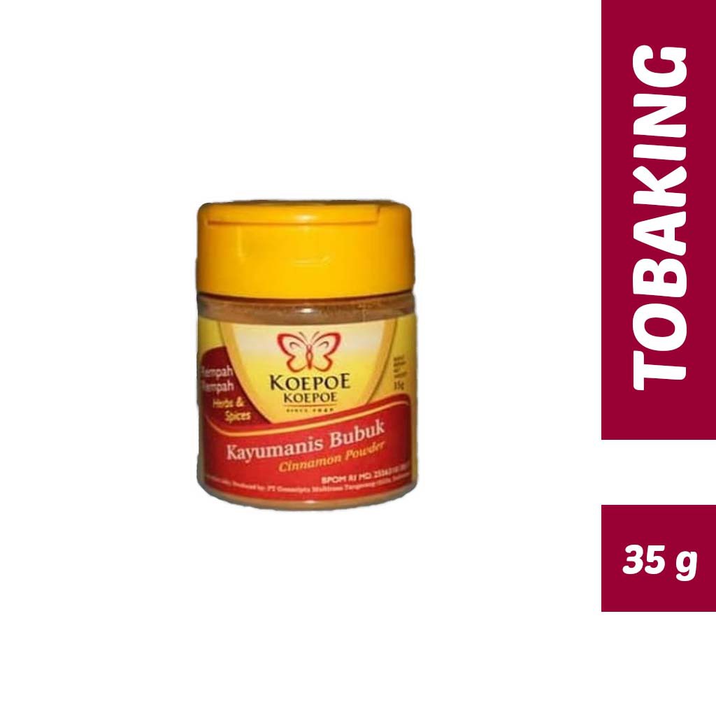 

Kayu Manis Bubuk KOEPOE KUPU - Cinnamon Powder 35 gr