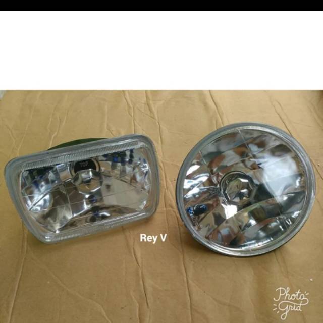 Headlamp 7 Inch Crystal