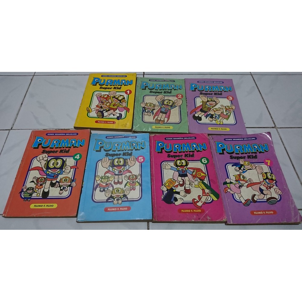 Komik Purman Super kid pman 1-7 tamat set 3