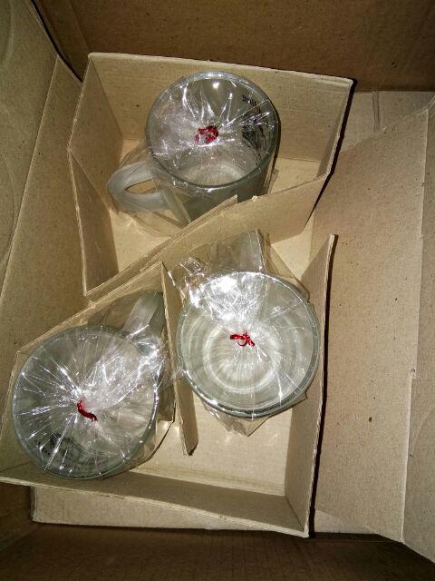 Souvernir Gelas Gagang Isi 50