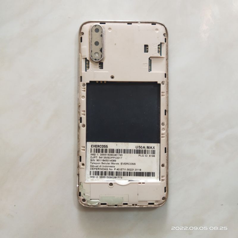 mesin Evercoss U50A max