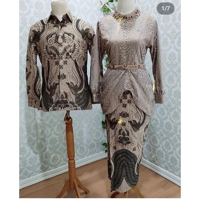 kebaya couple, kebaya tunangan, kebaya lamaran