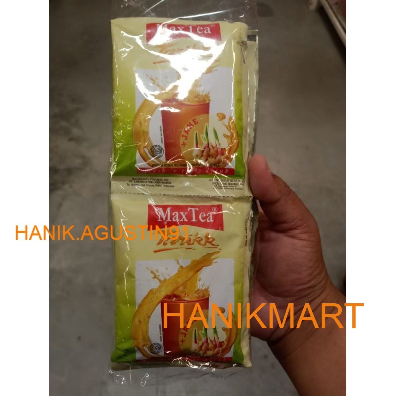 

Maxtea TEH TARIK Jahe isi 10 Pcs HM91