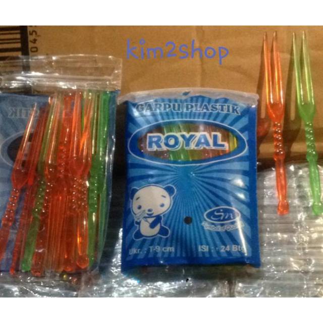 Garpu plastik garpu kue garpu buah garpu kecil