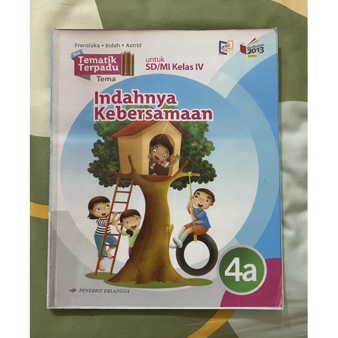 Buku Tematik Kelas 4 Erlangga