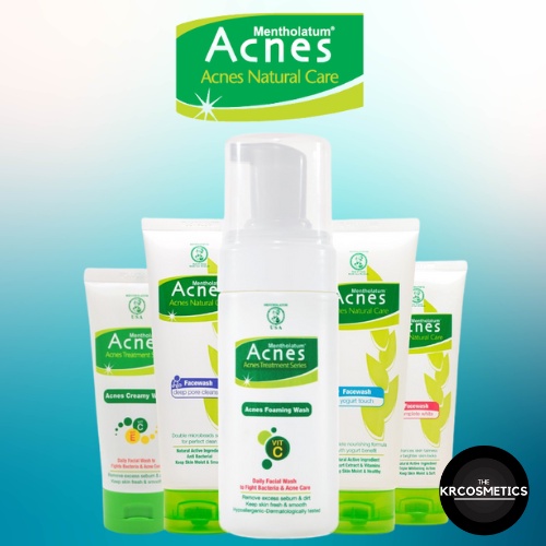 ACNES Natural Care Acne Treatment Series perawatan wajah ber jerawat