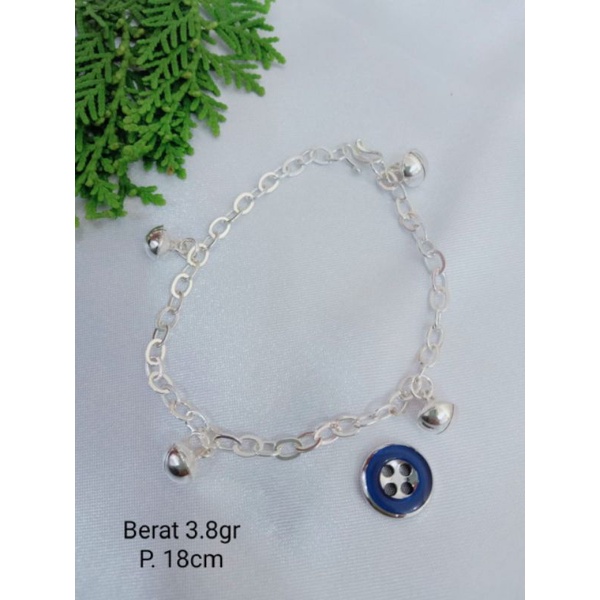 GELANG KAKI ANAK/BAYI PERAK MURNI