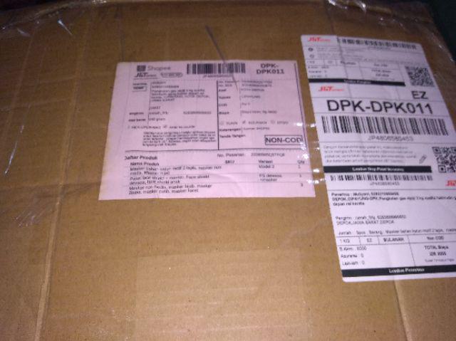 Masker Non Medis, Masker Hijab, Masker 2lapis, Masker Putih,  Masker Karet