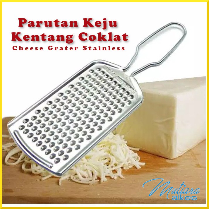 Parutan Keju Kentang / Cheese Grater / Parutan Stainless / Alat Parut Dapur