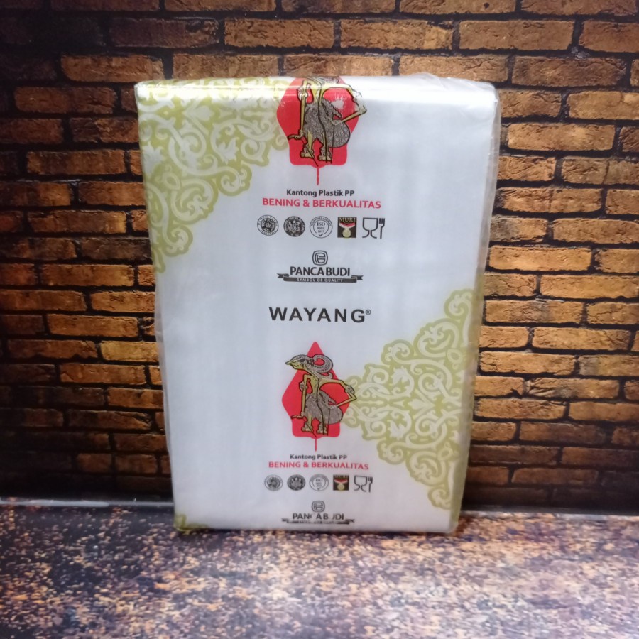 plastik pp roll wayang 15cm