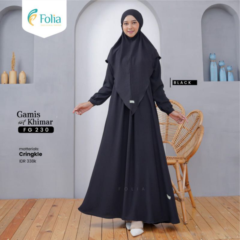 FOLIA GAMIS SET KHIMAR FG 230