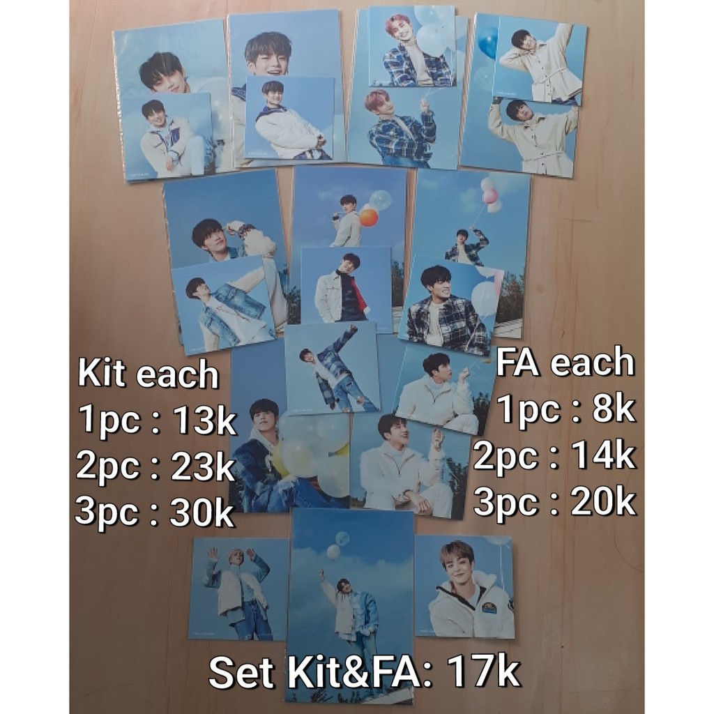LYRIC CARD POSTCARD FULL ALBUM KIT KIHNO TREASURE EFFECT