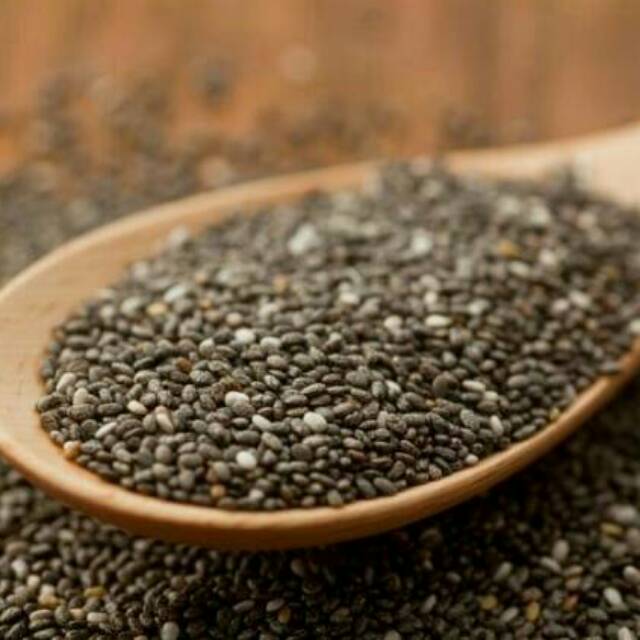 

Biji Cia Hitam Organik Repack 100 Gr - Organic Black Chia Seed Chiaseeds Halal Diet JSR Vegan MPASl