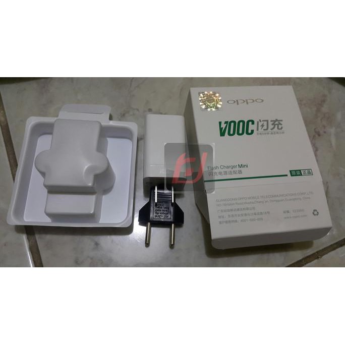 ADAPTOR WALL BATOK CHARGER ORIGINAL OPPO VOOC