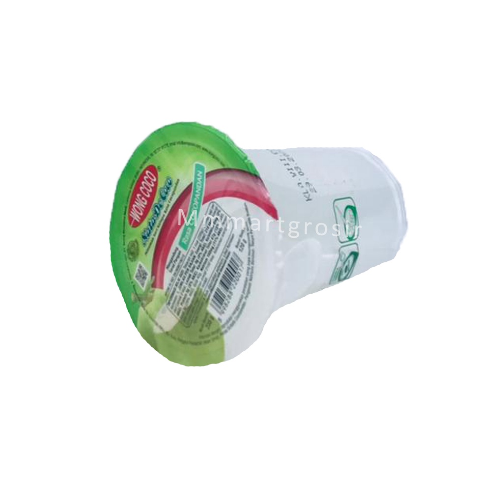 Wong Coco / Nata De Coco / Minuman Rasa Cocopandan / 235g