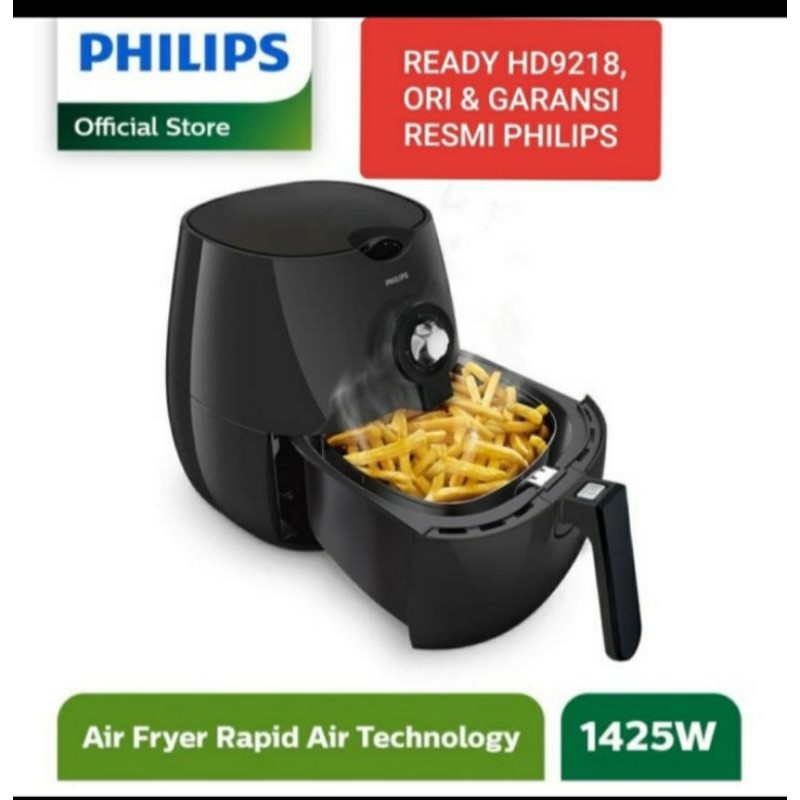 PHILIPS AIR FRYER MENGORENG TANPA MINYAK HD9218
