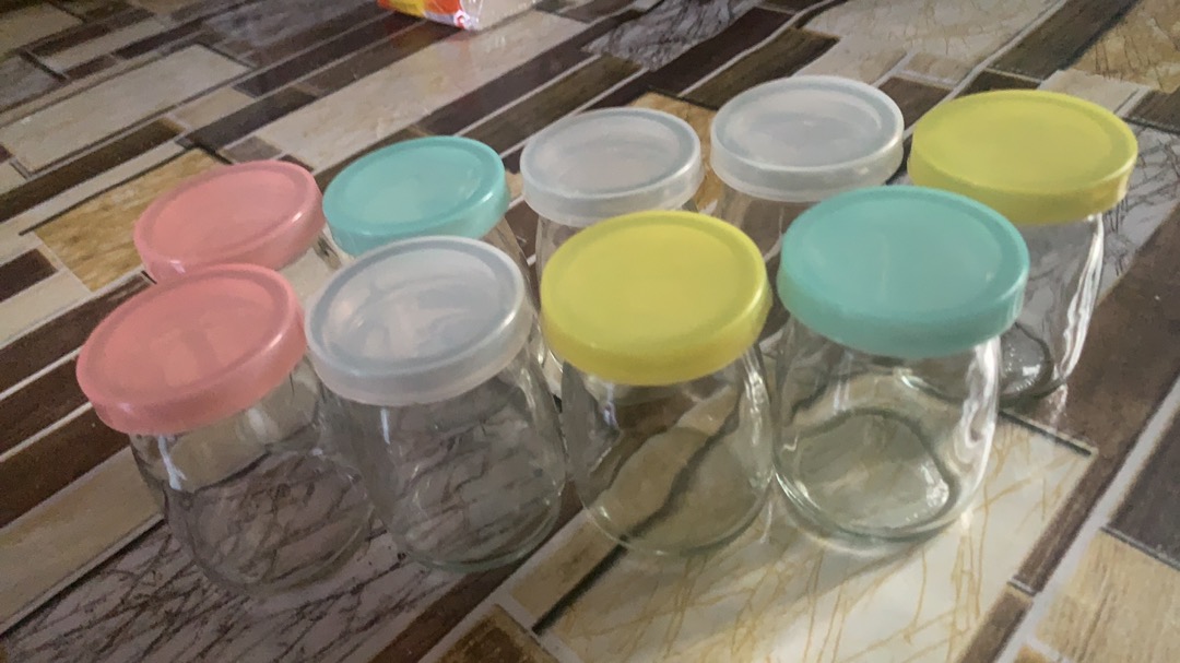 Toples Jar Kaca Pudding 100ml Mini Gelas Serbaguna Dessert Kue