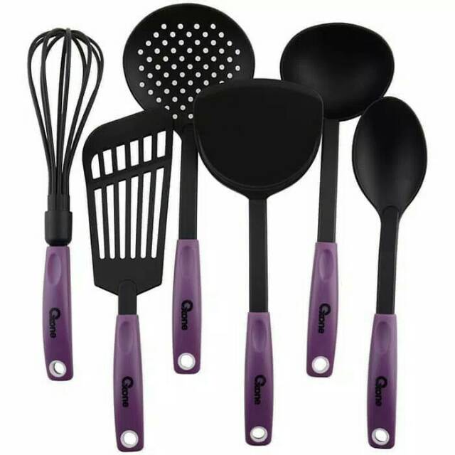 OX-953 Spatula Set Oxone Ungu