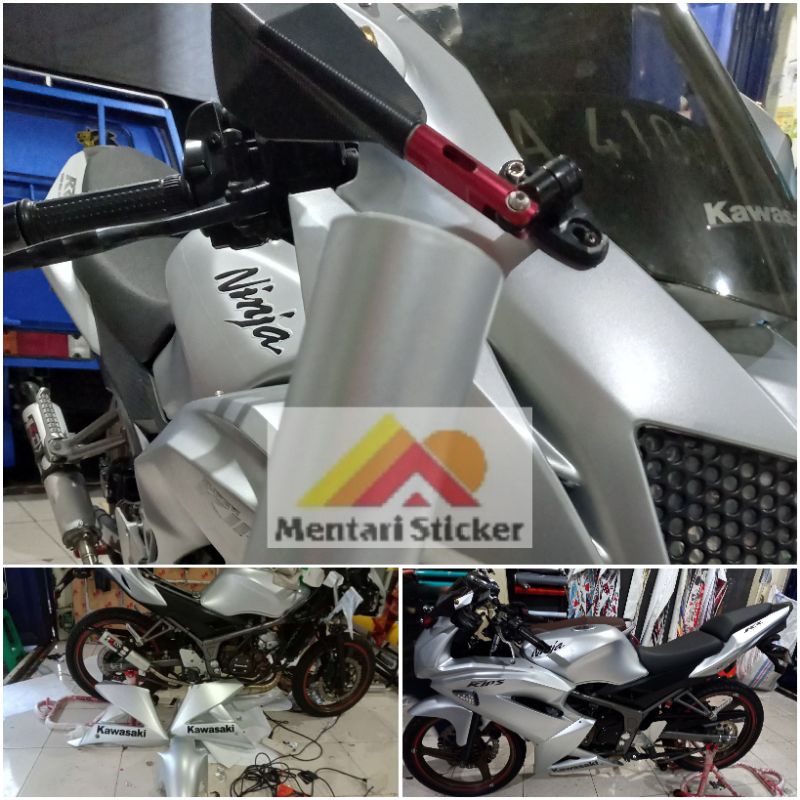 Stiker silver-Abu2 dof/skotlet motor/skotlet mobil/scotlet/scotlite
