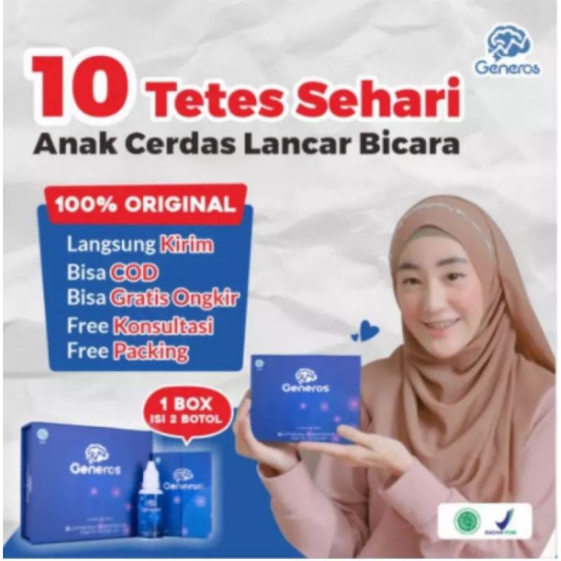 Jual Generos Asli/Generos Original/Obat Anak Telat Bicara/Nutrisi Anak ...