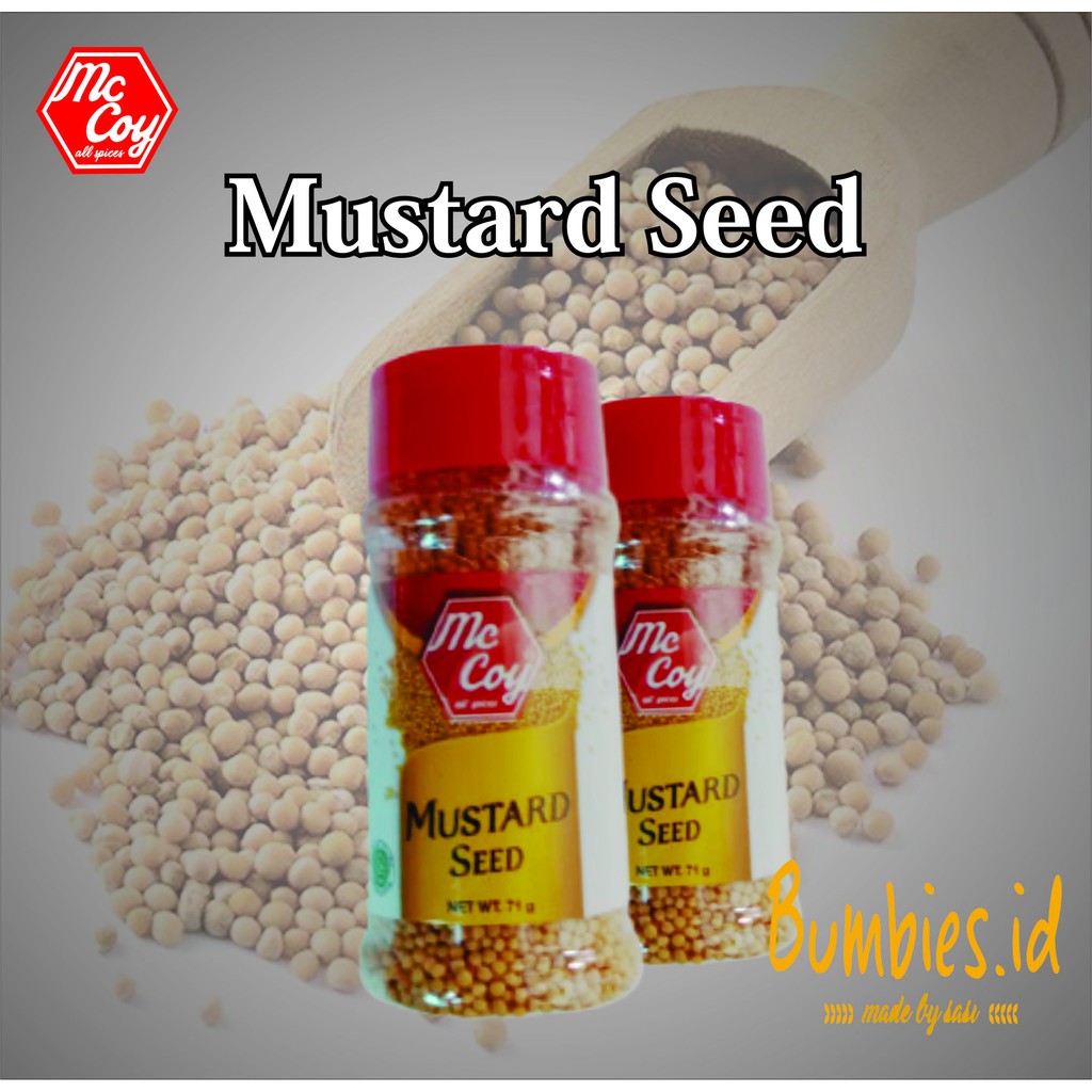 MC COY MUSTARD SEED 71gr / Mustard Biji