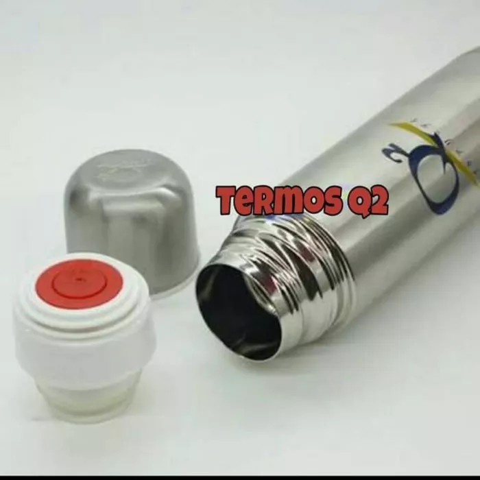 Termos Air Panas Dingin 1000ml Q2/Botol Termos Original Stainless Q2