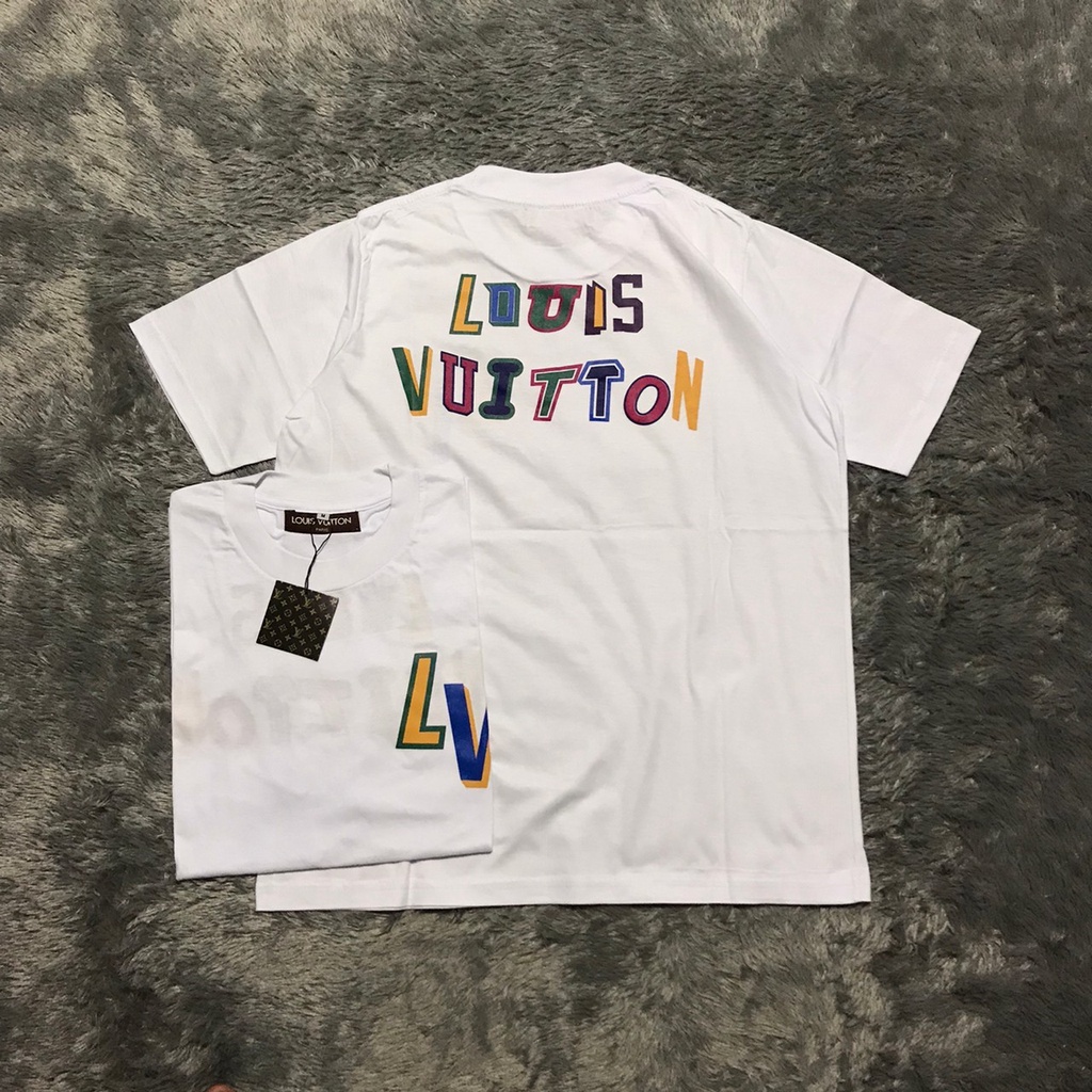 KAOS TSHIRT LOUIS VUITTON NBA WHITE AUTHENTIC ORIGINAL