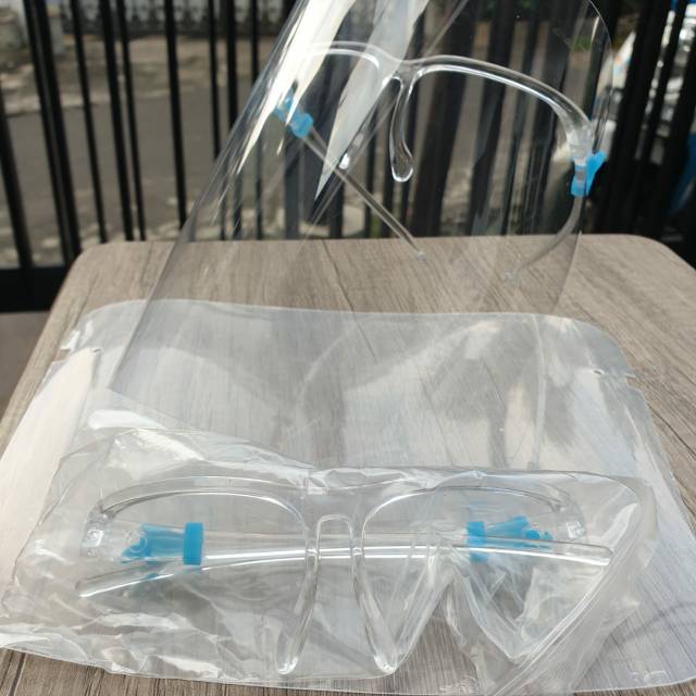 Face Shield KACAMATA / APD Non Medis Pelindung Wajah MIKA BENING ANTI FOG