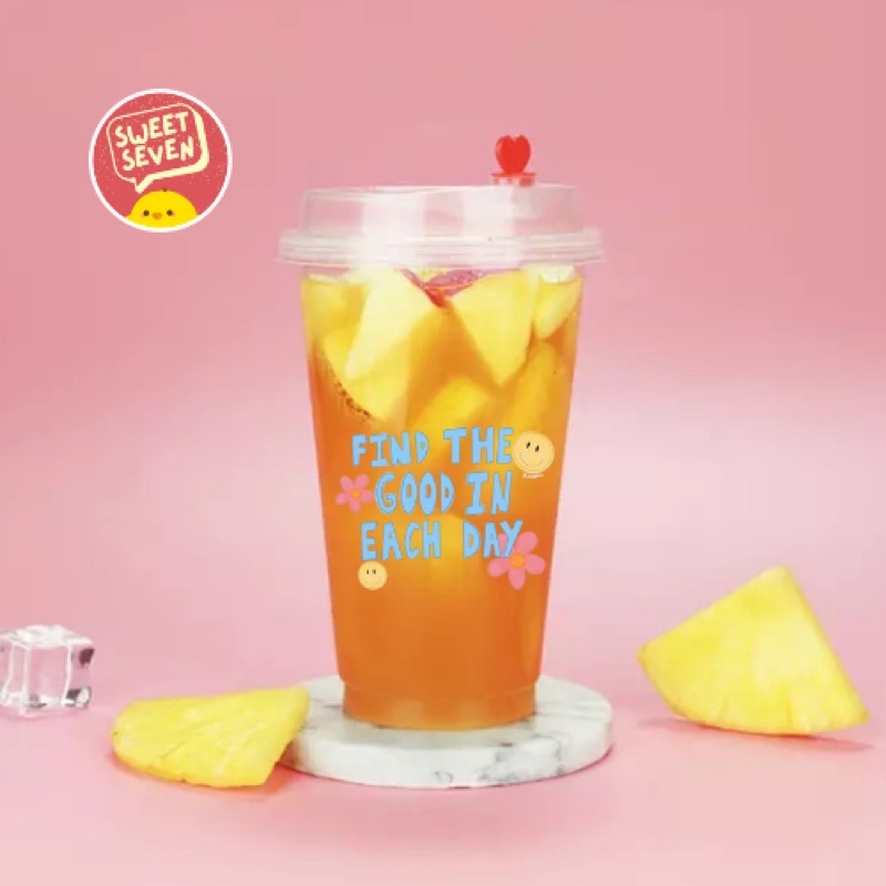 (Custom) Cup Injection Termurah 16oz - Free sedotan