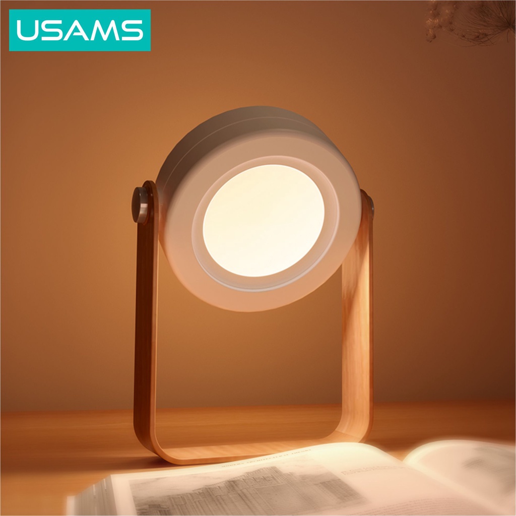 USAMS ZB249 Multi function Rechargeable LED Night Lamp Latern 1200mAh