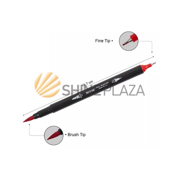 

Color Brush Pen - Pena Kuas Warna Joyko CLP-13 12 Colors Murah