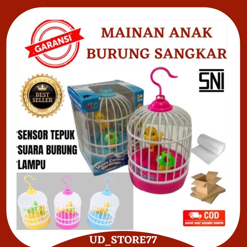 Mainan Burung Dalam Sangkar Bunyi Burung Sangkar Mainan Anak Murah bagus