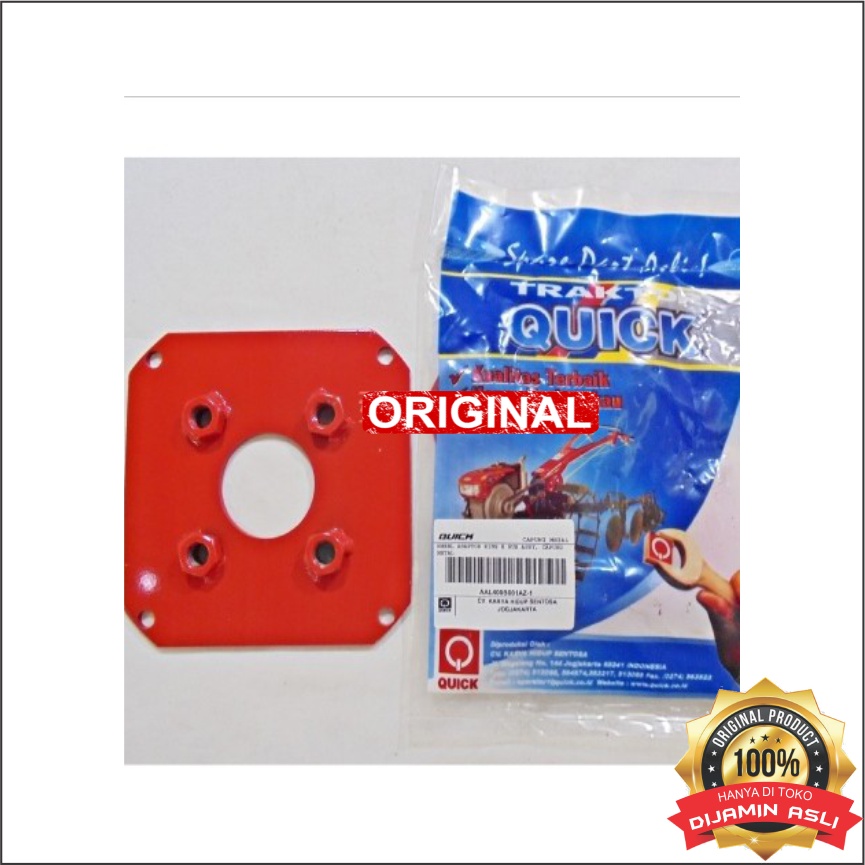 WHEEL ADAPTOR RING 8 sambungan as roda Traktor CAPUNG METAL Original QUICK