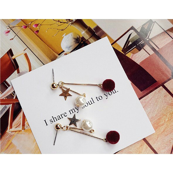 Anting Fashion Kekinian /  Anting Tusujk MISS 96