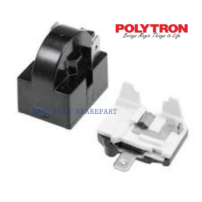 Relay Ptc Overload kulkas Polytron 1 pintu
