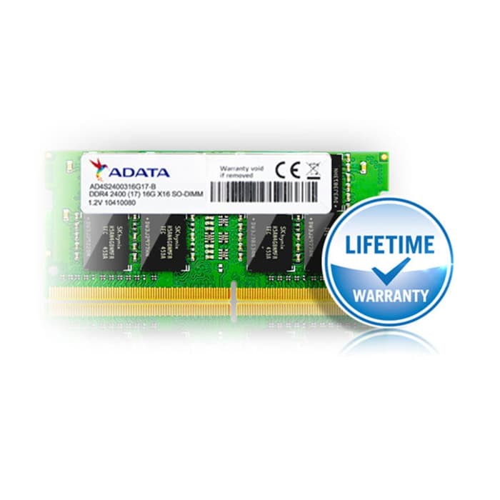 Ram Adata Sodimm Ddr4 4Gb 19200 / Sodimm Adata 4Gb Ddr4 2400 Mhz  / Sodimm 4GB DDR4 2666Mhz