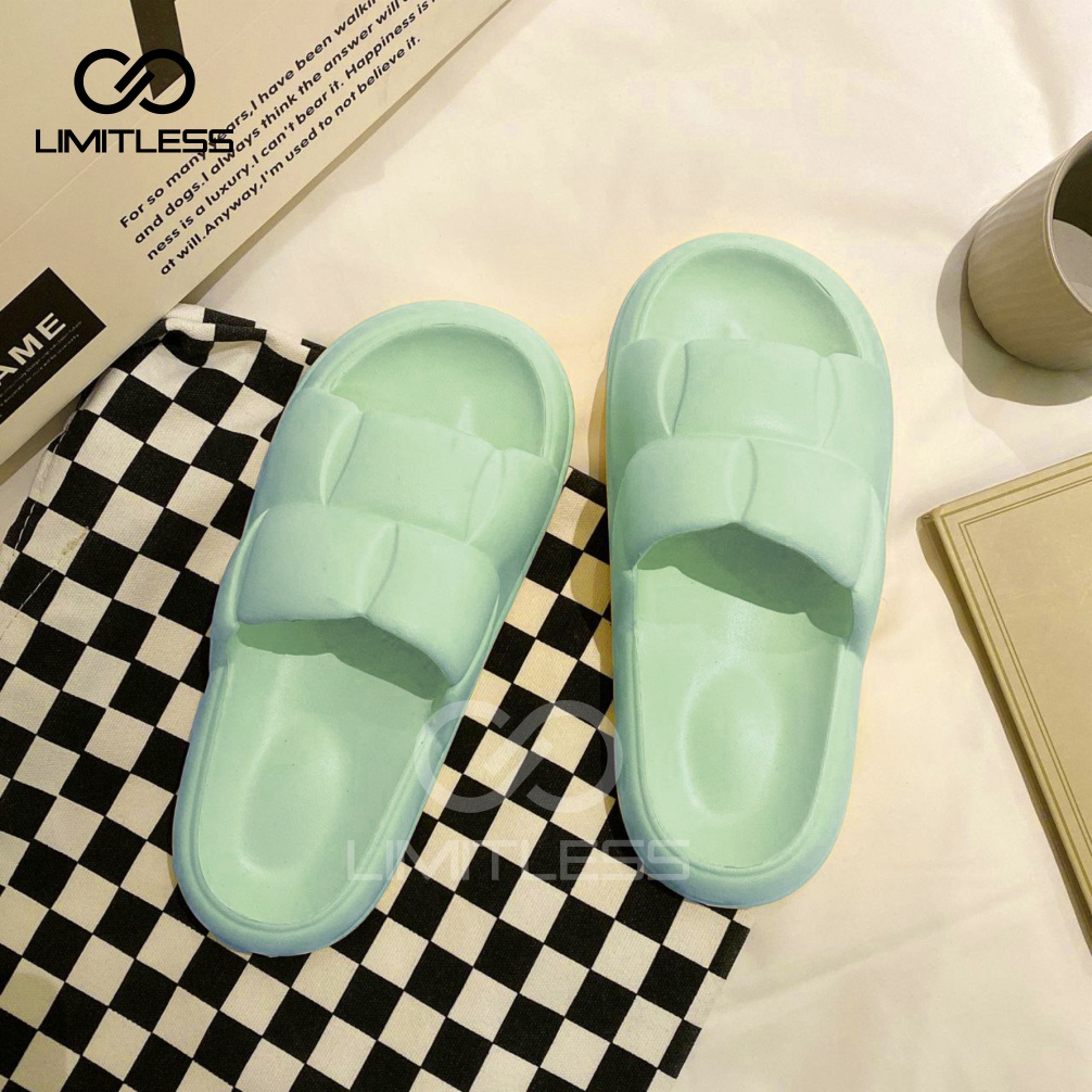 Zerolimit - Sandal Jelly Korean Style Wanita Sendal Slip On Cewek Lucu Sandal Rumah Wanita Fashionable