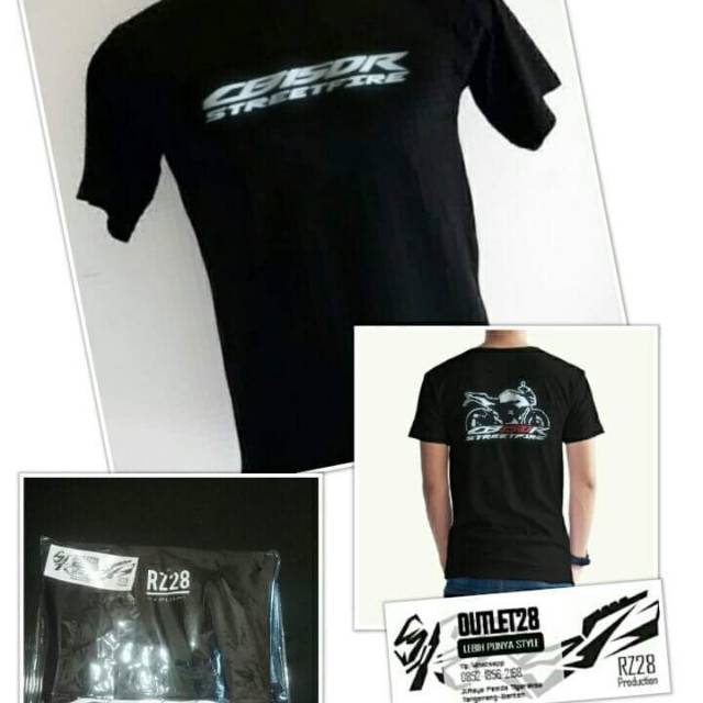 Kaos pendek cb150R baju CB150R
