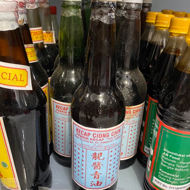 

Kecap / Sijiu Bangka Ciong Chin - Bahan Masakan Bangka - Khas Bangka - Makanan Bangka