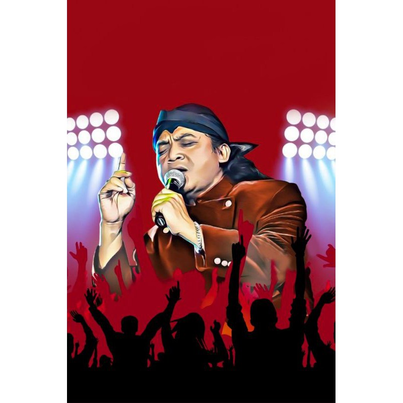 Didi Kempot kaos merchandise, made by order.