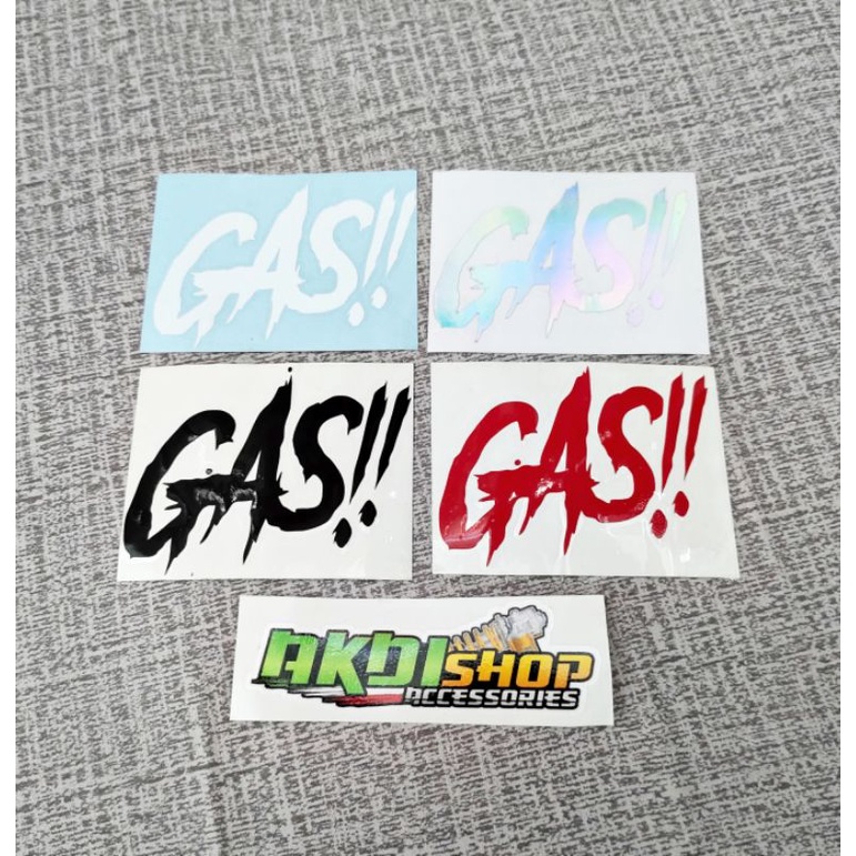 Sticker cutting gas stiker logo gas stiker gass stiker gas berkualitas stiker tangki motor gas