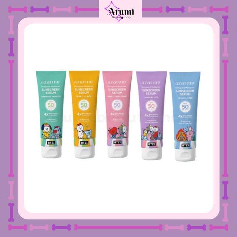 Azarine BT21 Body Guard Sunscreen Serum SPF 50 PA++++ | Azarine Sunscreen
