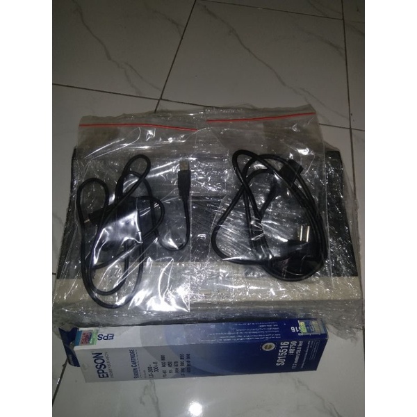 printer Epson dotmatrix Lx 300 + ii second siap pakai